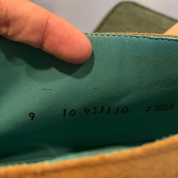 PSKaufman handmade, all leather, totally unique moccasin style booties. - Picture 5 of 5